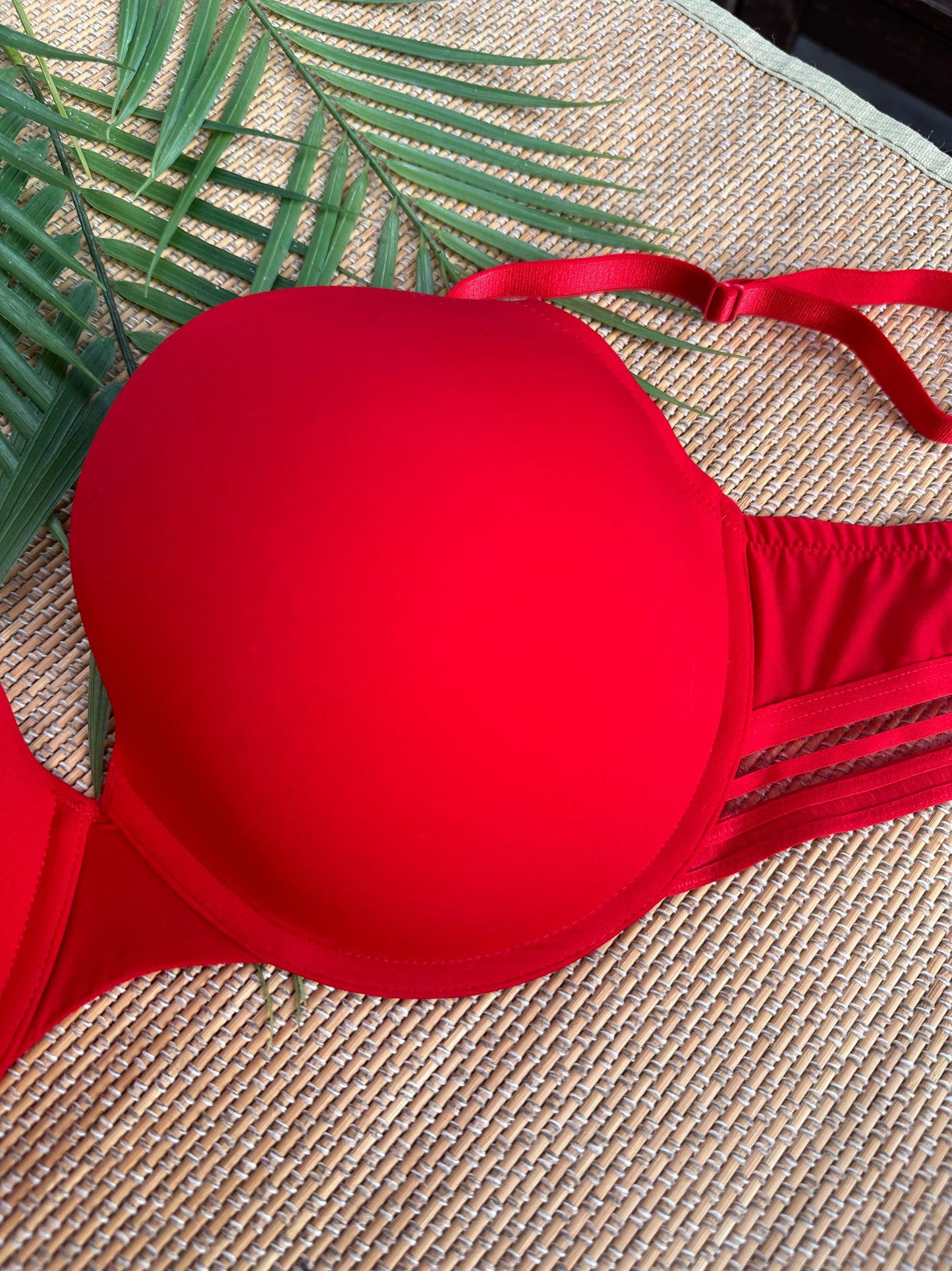 Red Tshirt Plus Size Bra