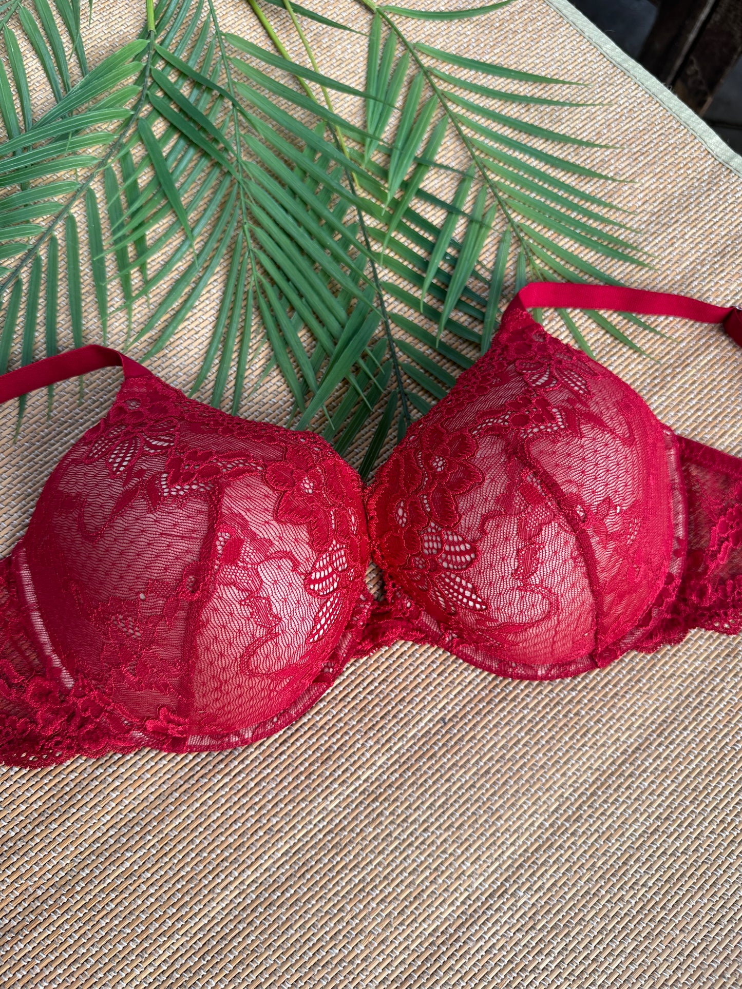 PS Red Lace Tshirt Bra