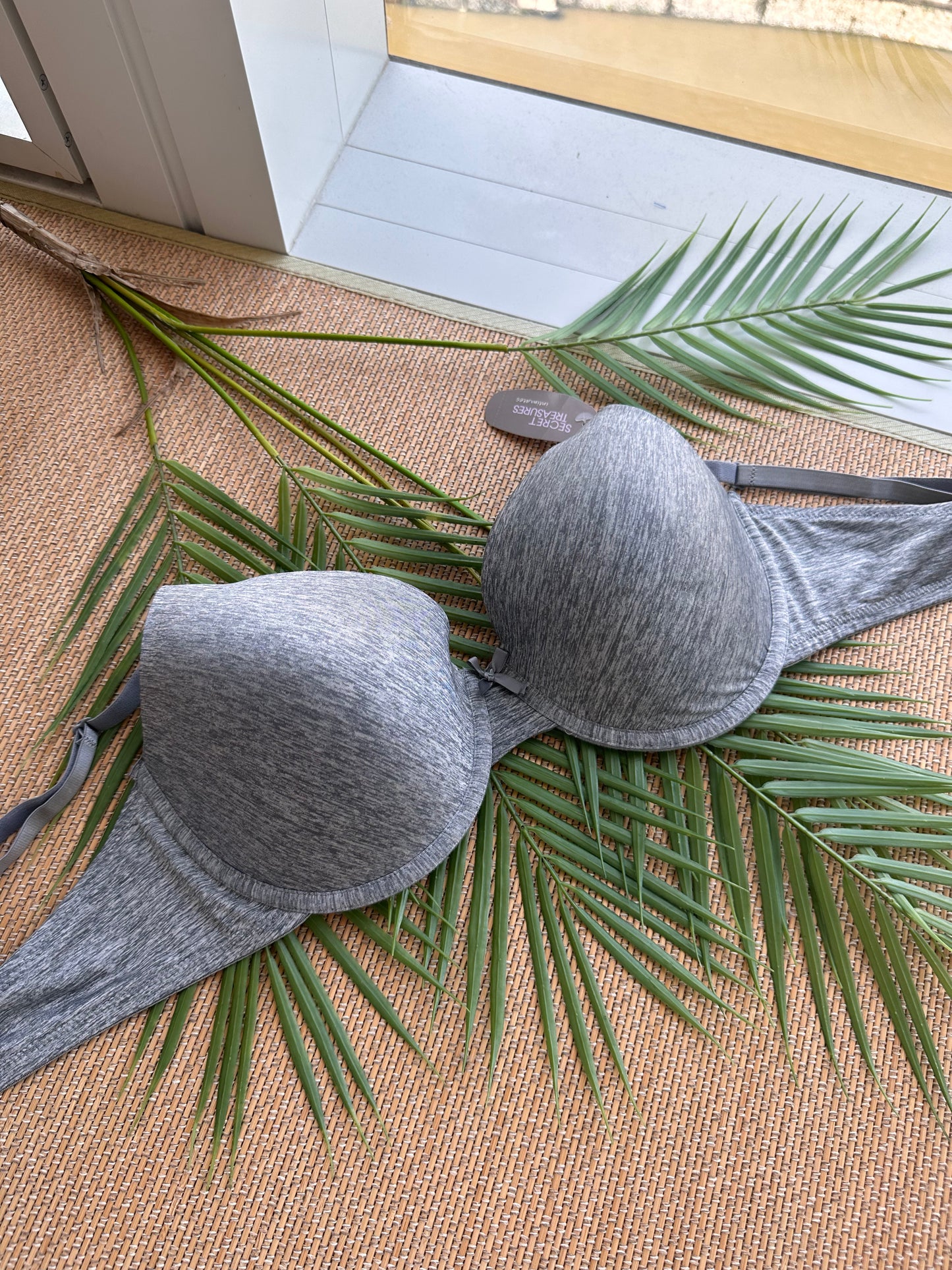 ST Grey Smooth Tshirt Plus Size Bra