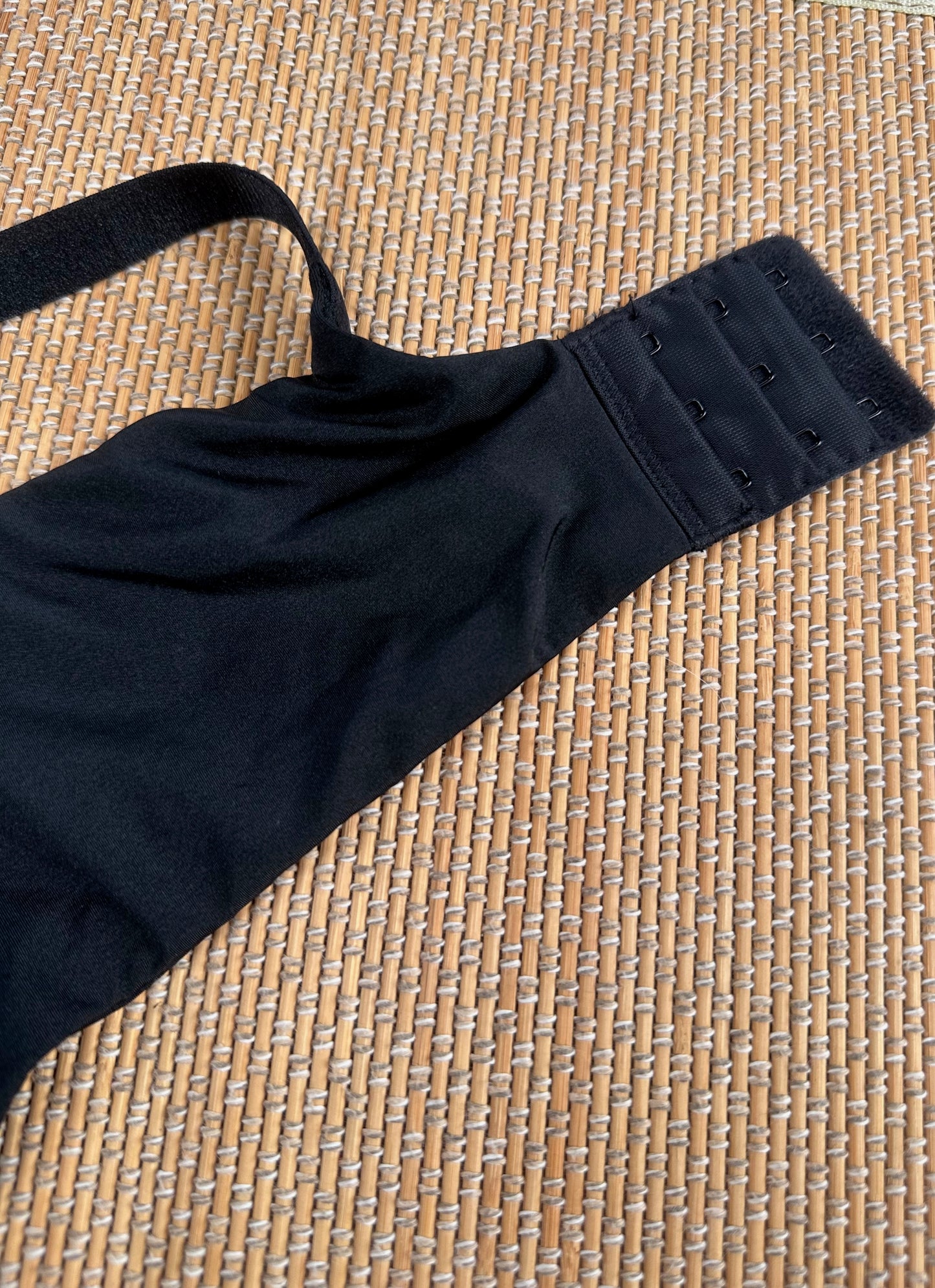 NT Black Buttery Soft Tshirt Plus Size Bra Singapore