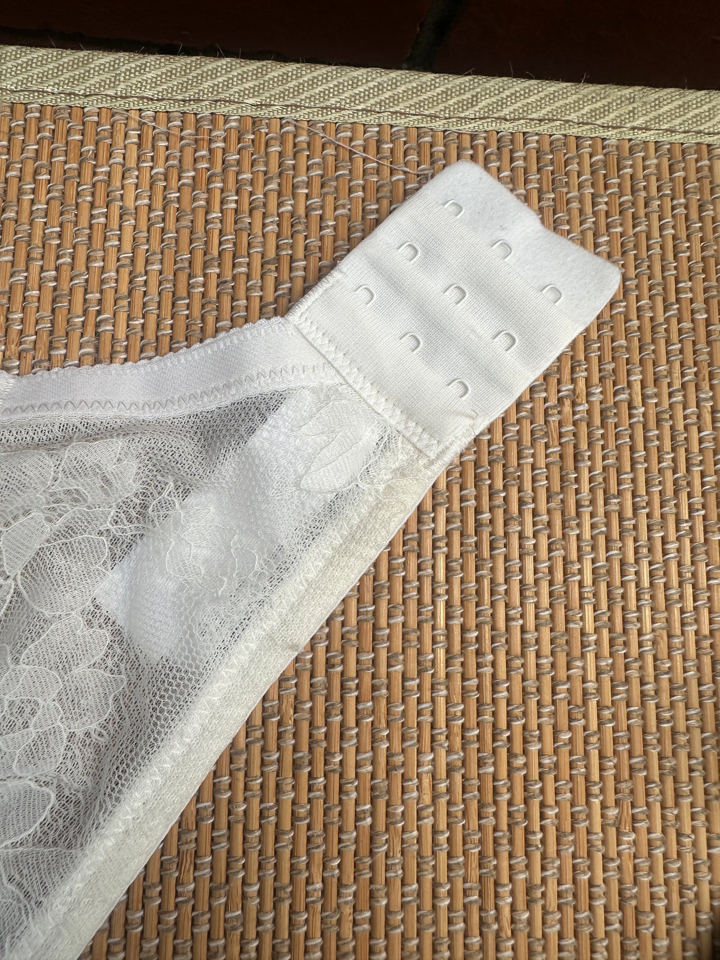 LI White Lace Tshirt Plus Size Bra Singapore