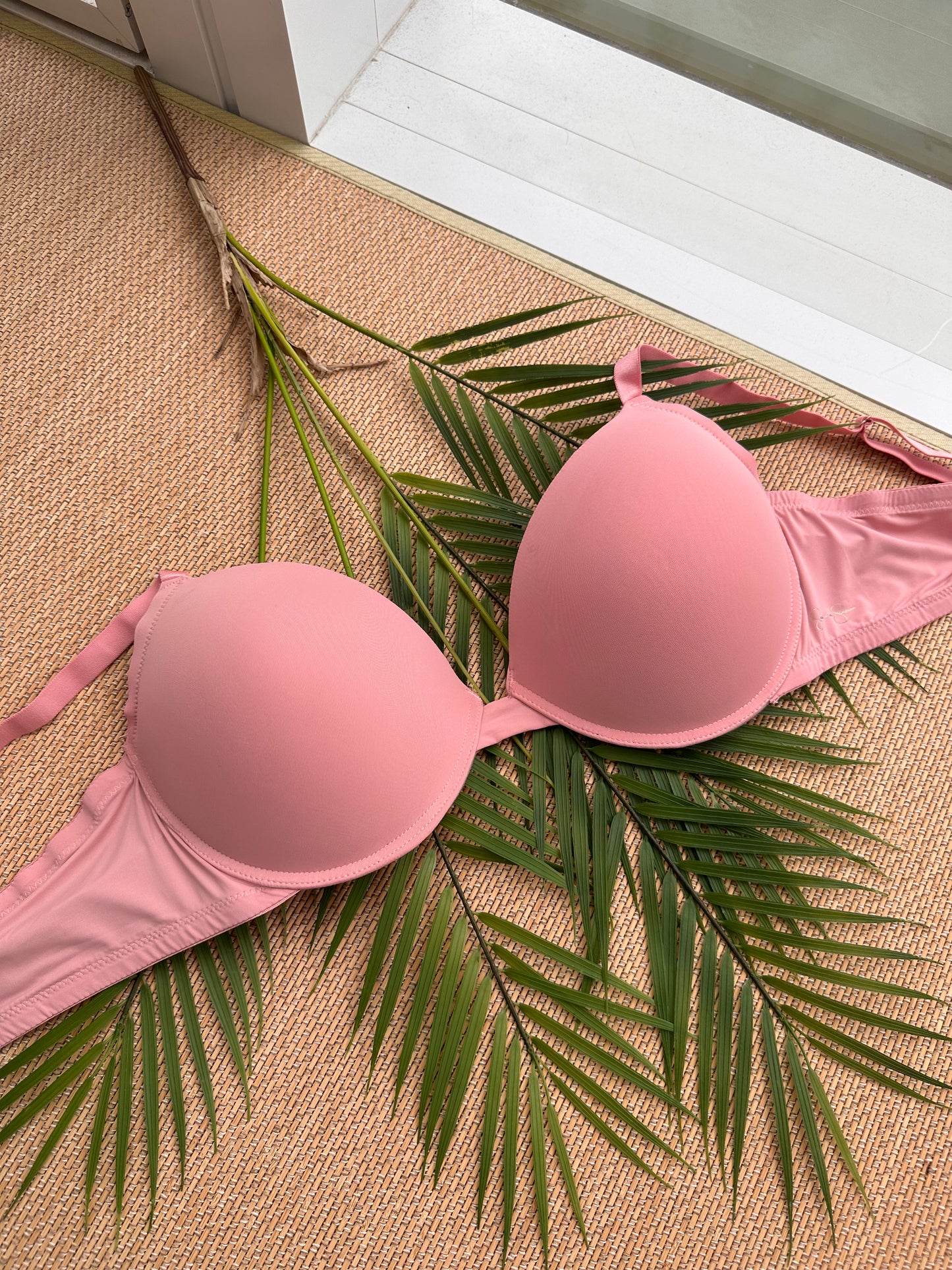 JS Coral Plunge Pushup Plus Size Bra
