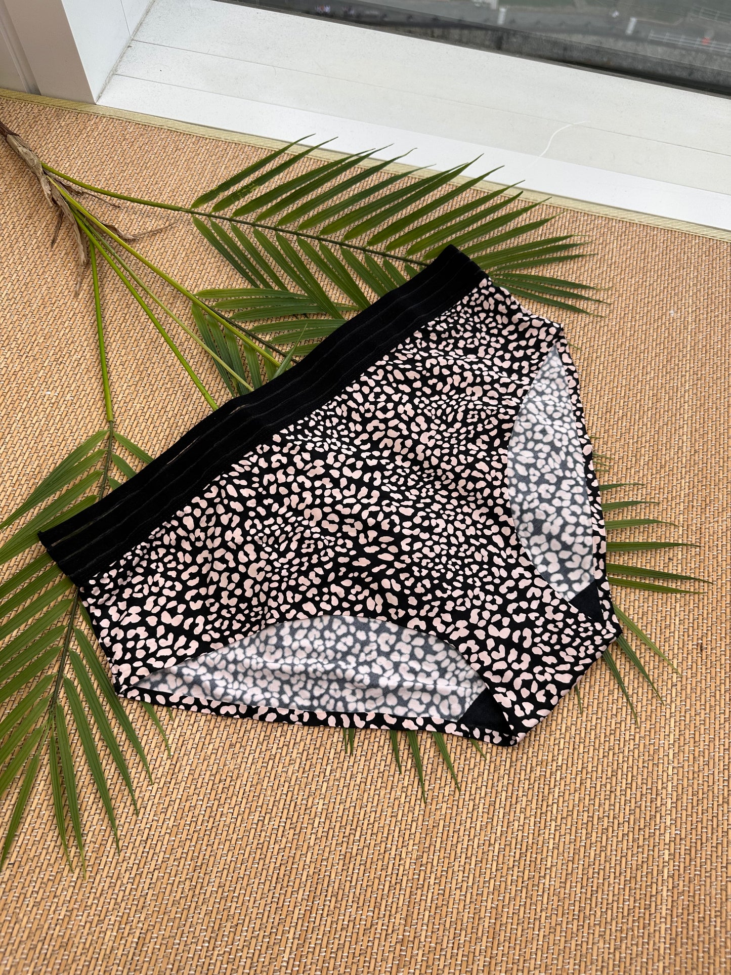 AS Pink Leopard Print Seamless High Waisted Panty