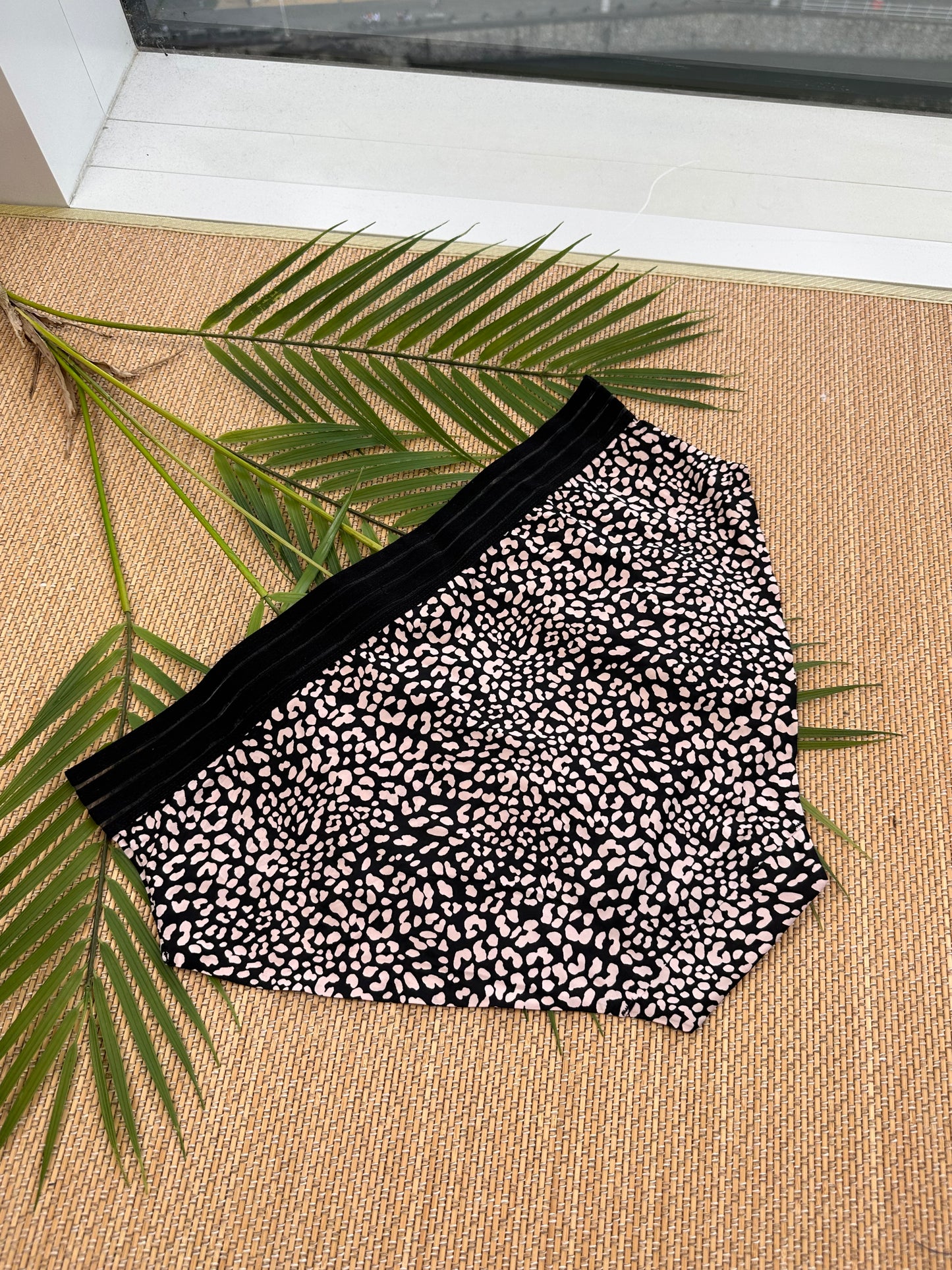 AS Pink Leopard Print Seamless High Waisted Panty