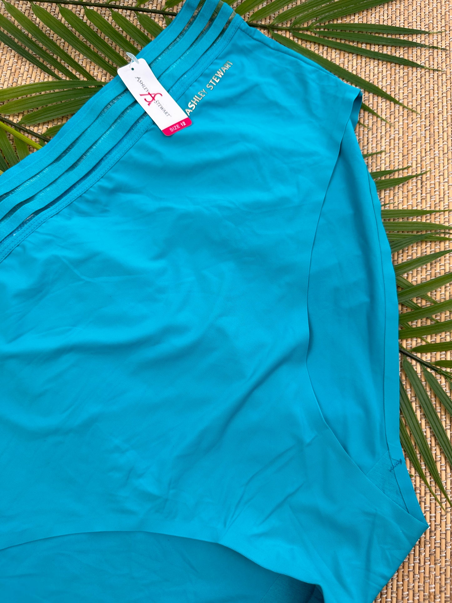 AS Turquoise Seamless High Waisted Panty