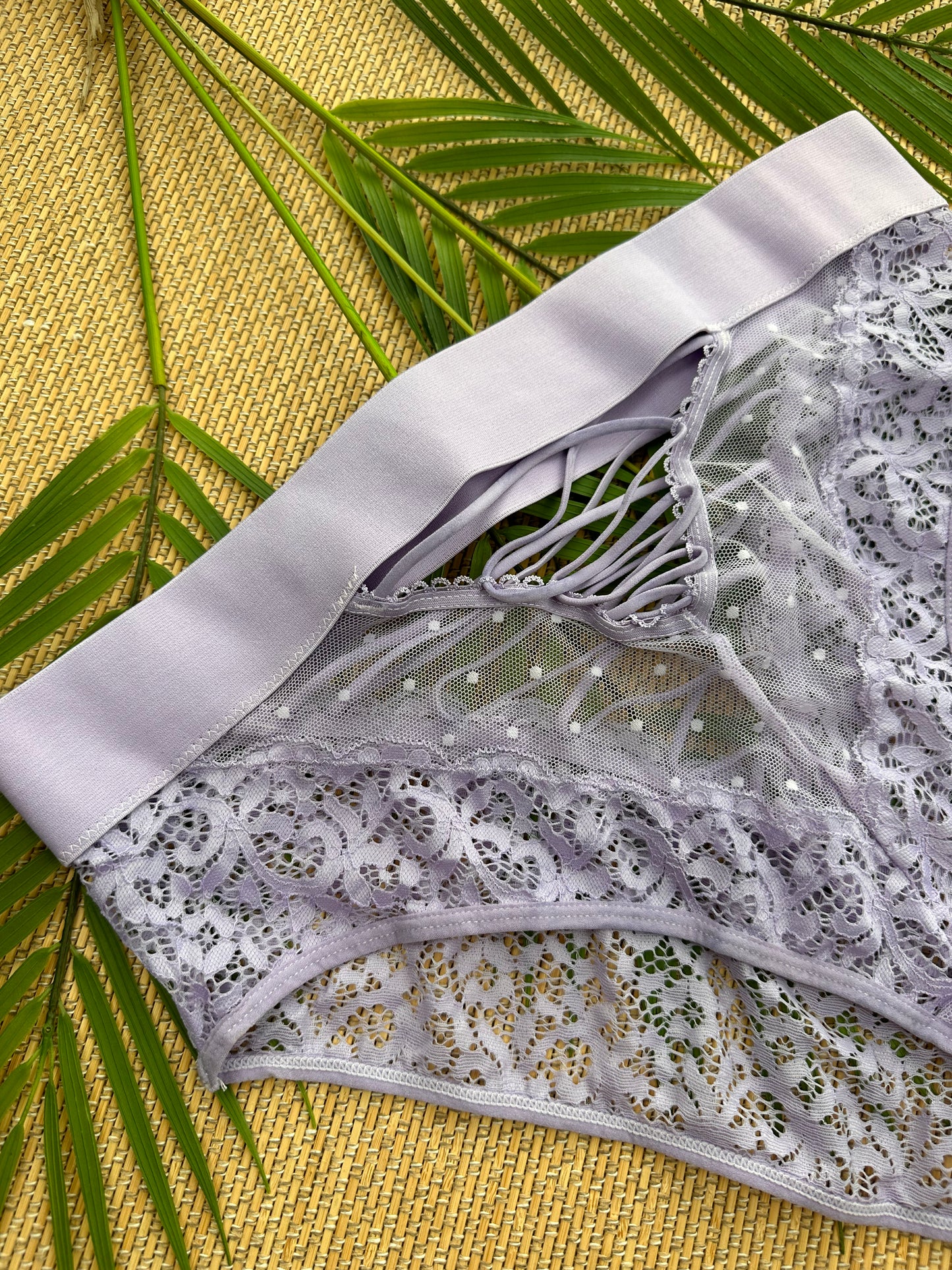 RT Lilac Lace High Waist Panty