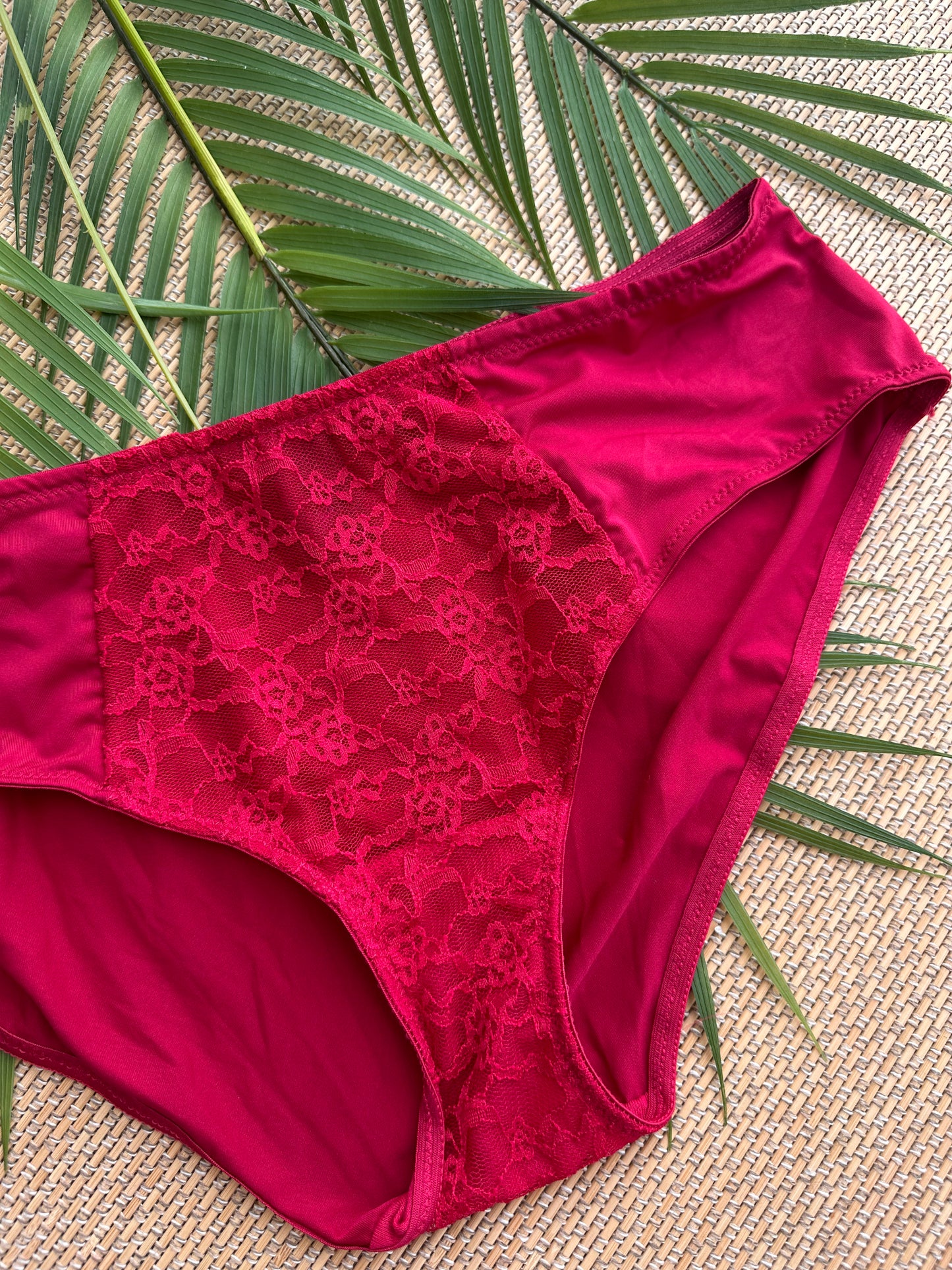 PB Red Lace Panty