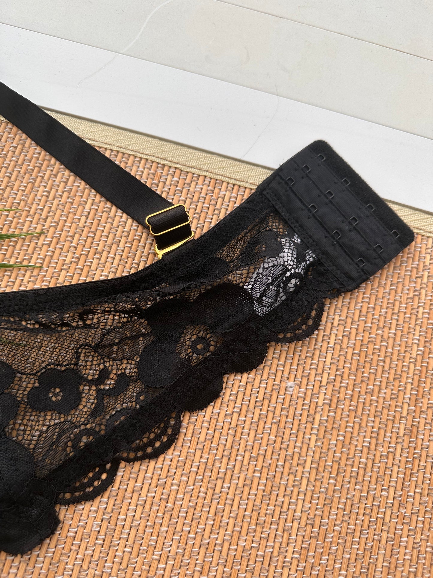 AP Black Lace Strapless Tshirt Plus Size Bra