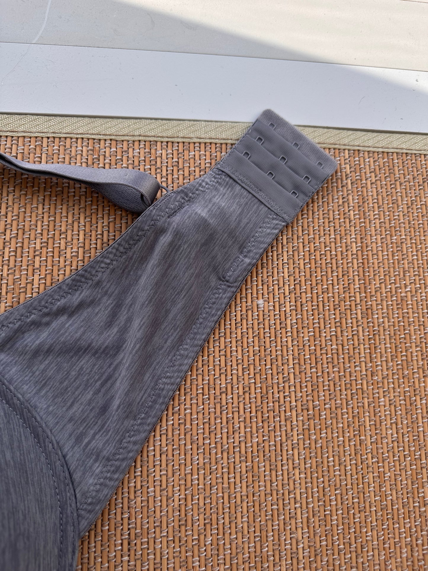 GE Grey Tshirt Plus Size Bra