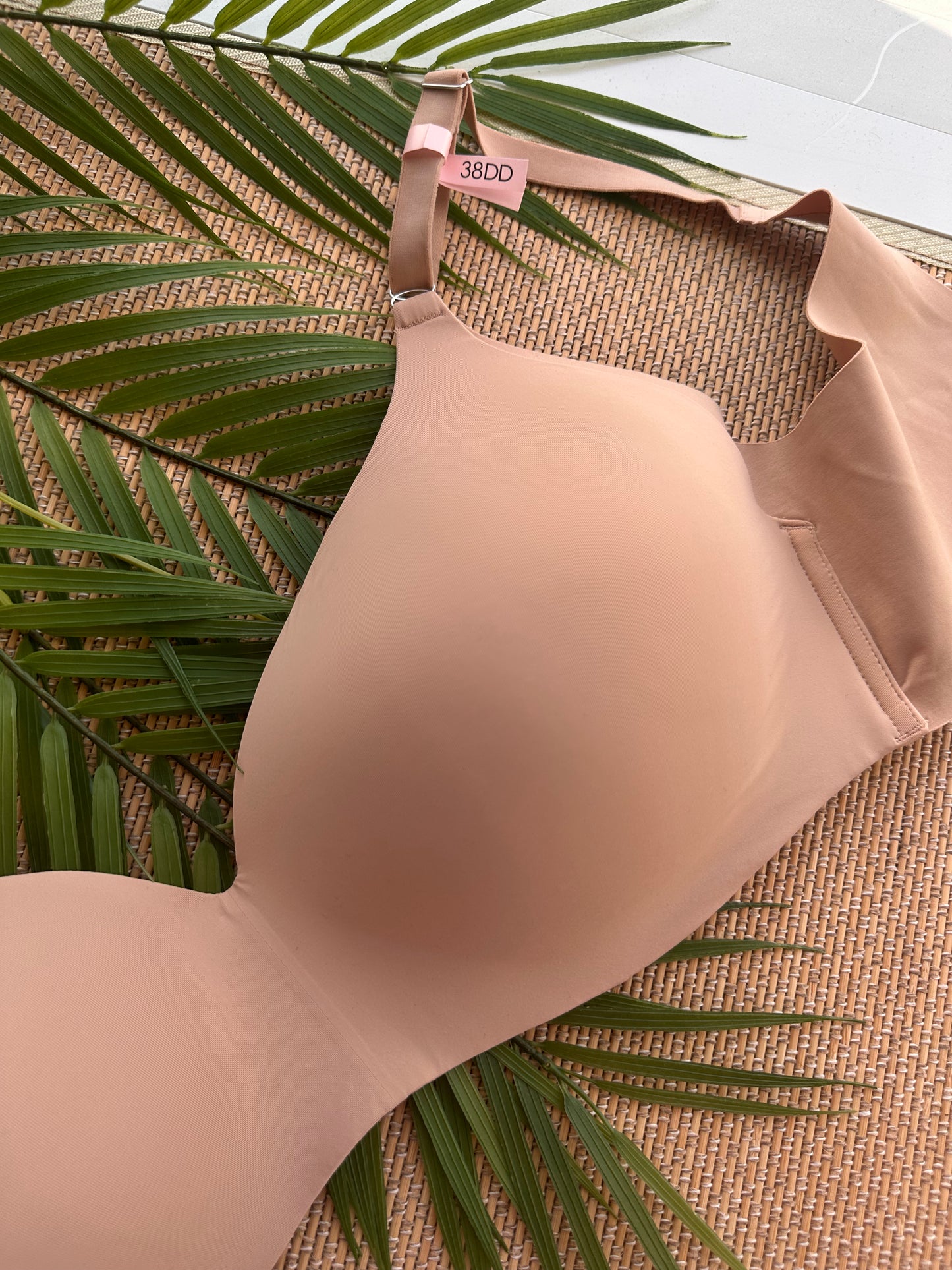 LV Nude Wireless Smooth Tshirt Bra