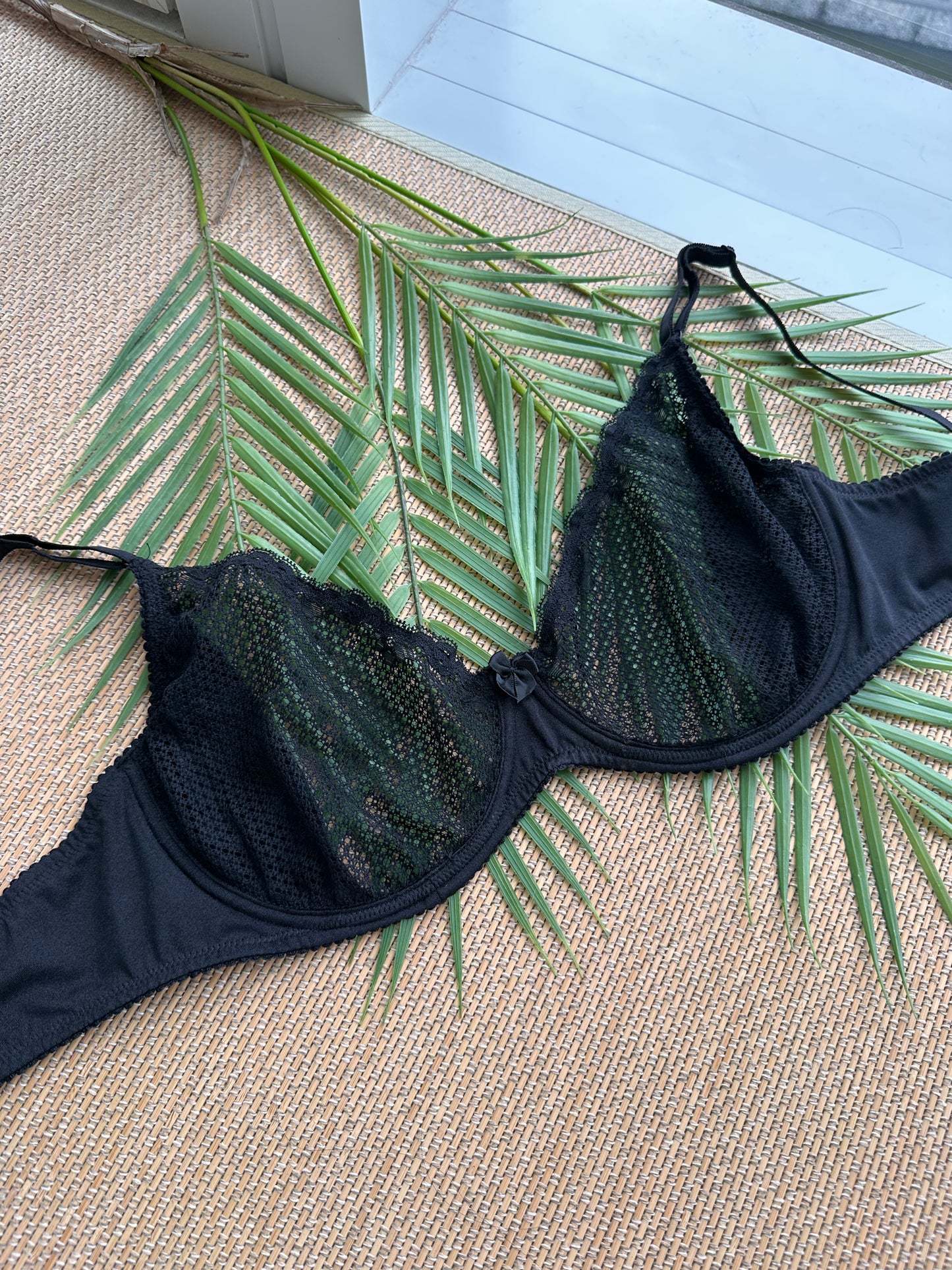 Black Lace Soft Cup Bra