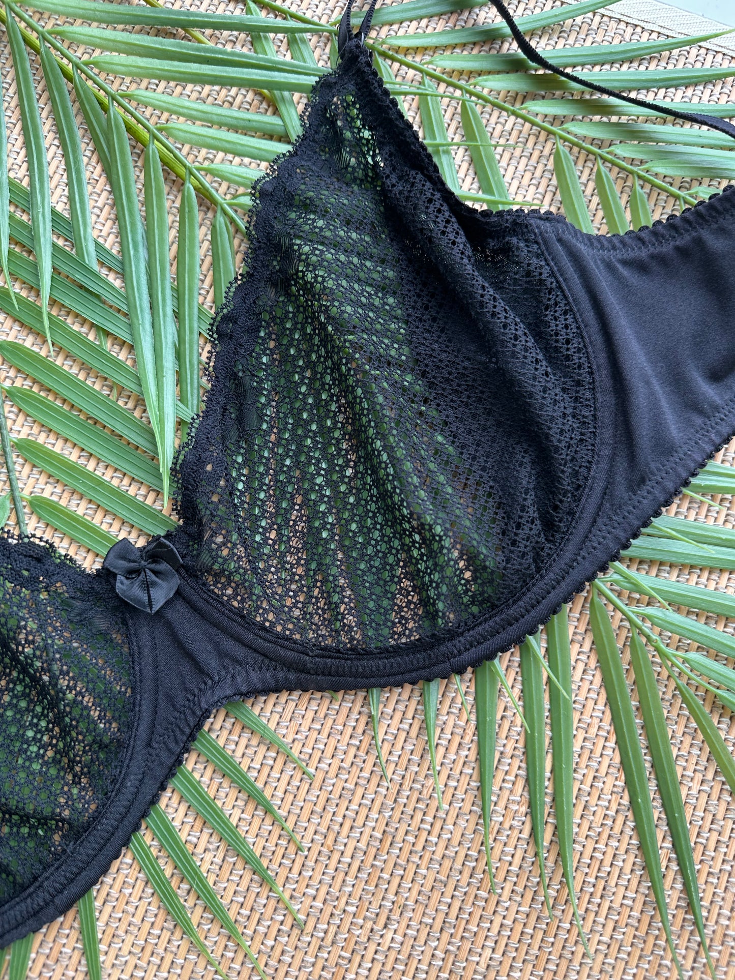 Black Lace Soft Cup Bra