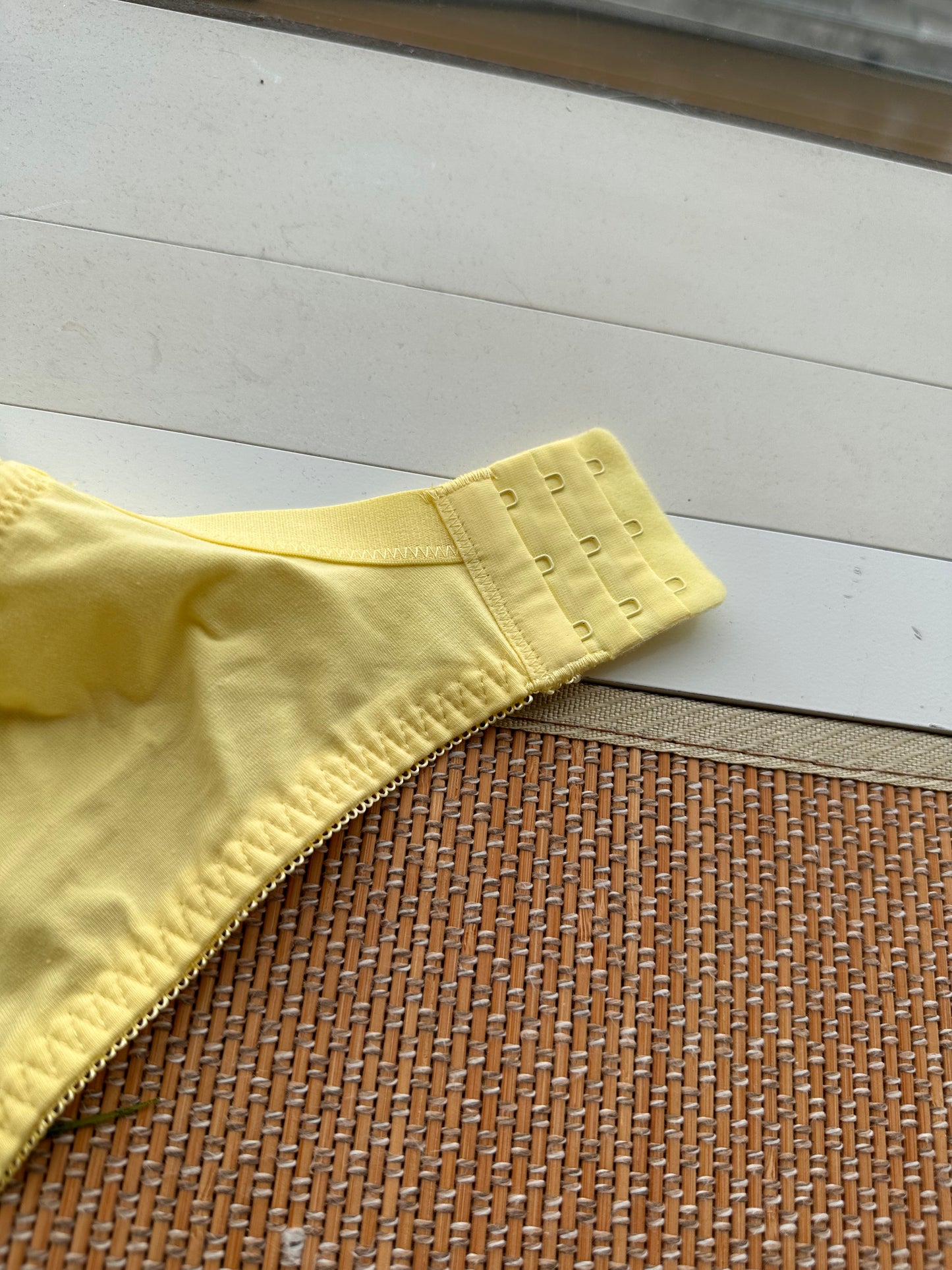 GE Yellow 100% Cotton Tshirt Plus Size Bra