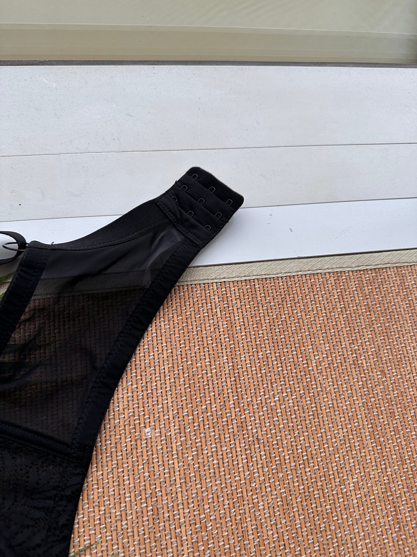 AK Black Lace Tshirt Plus Size Bra