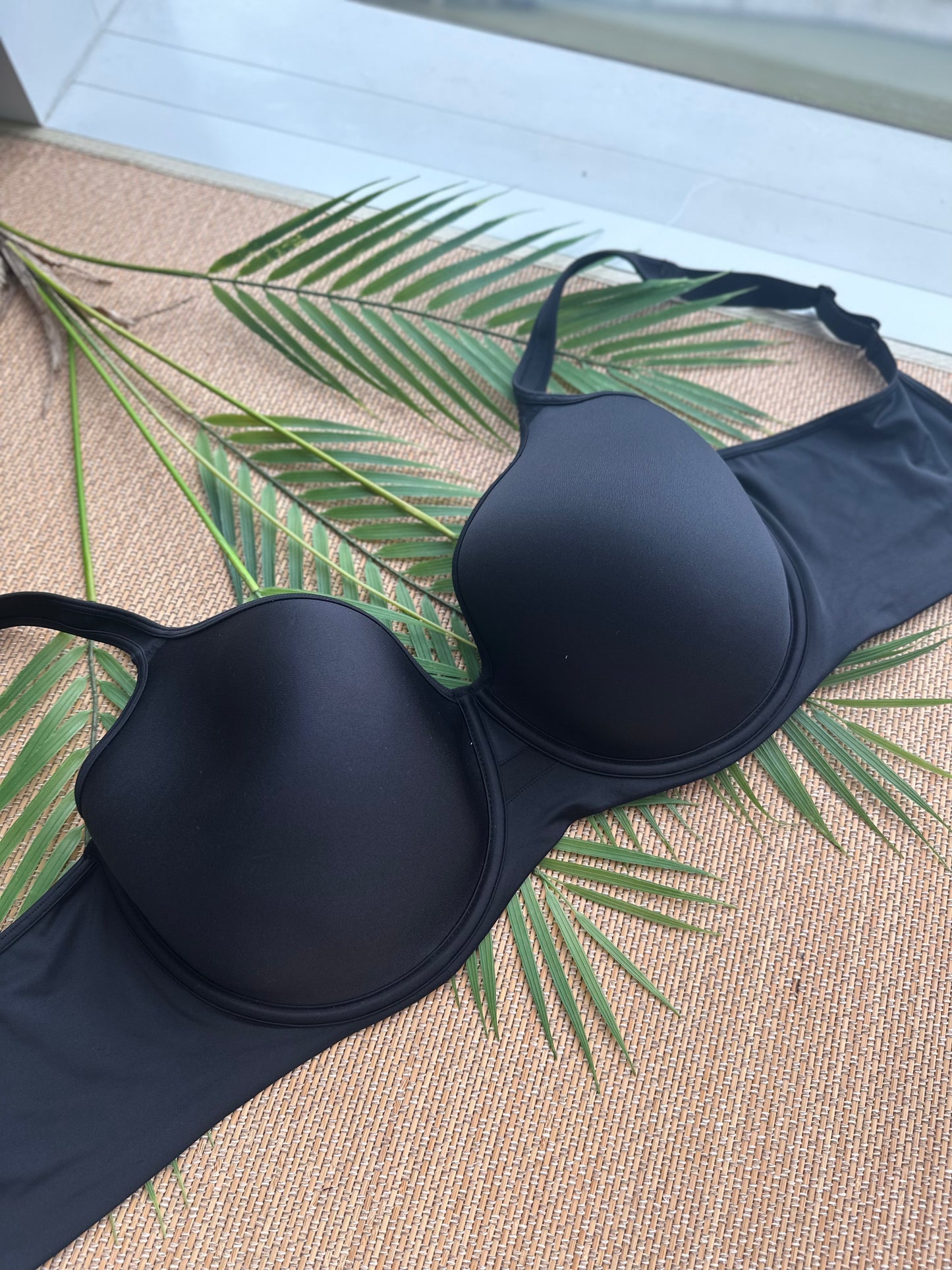 BL Seamless Black Tshirt Plus Size Bra