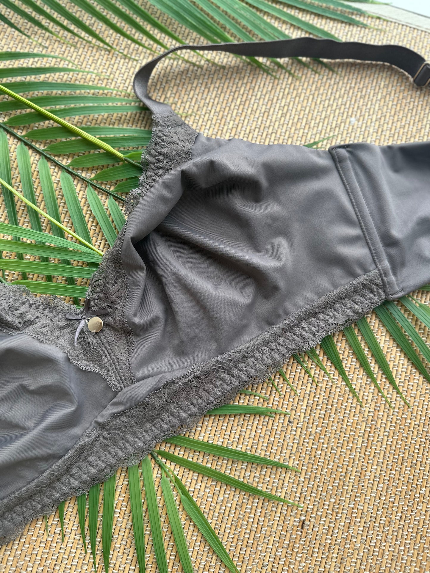 BD Taupe Wireless Seamless Plus Size Bras