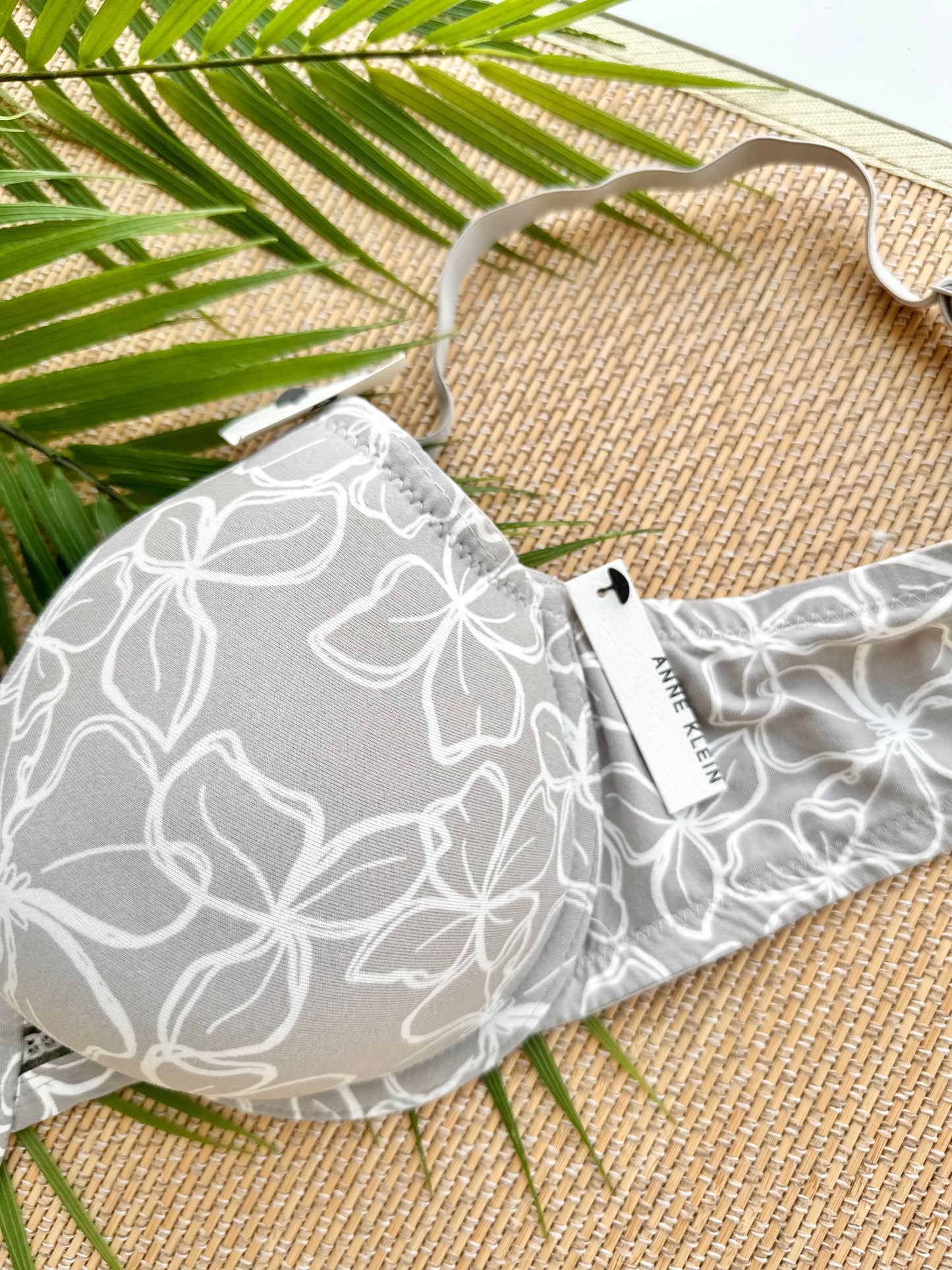 AK Grey Printed Tshirt Bra