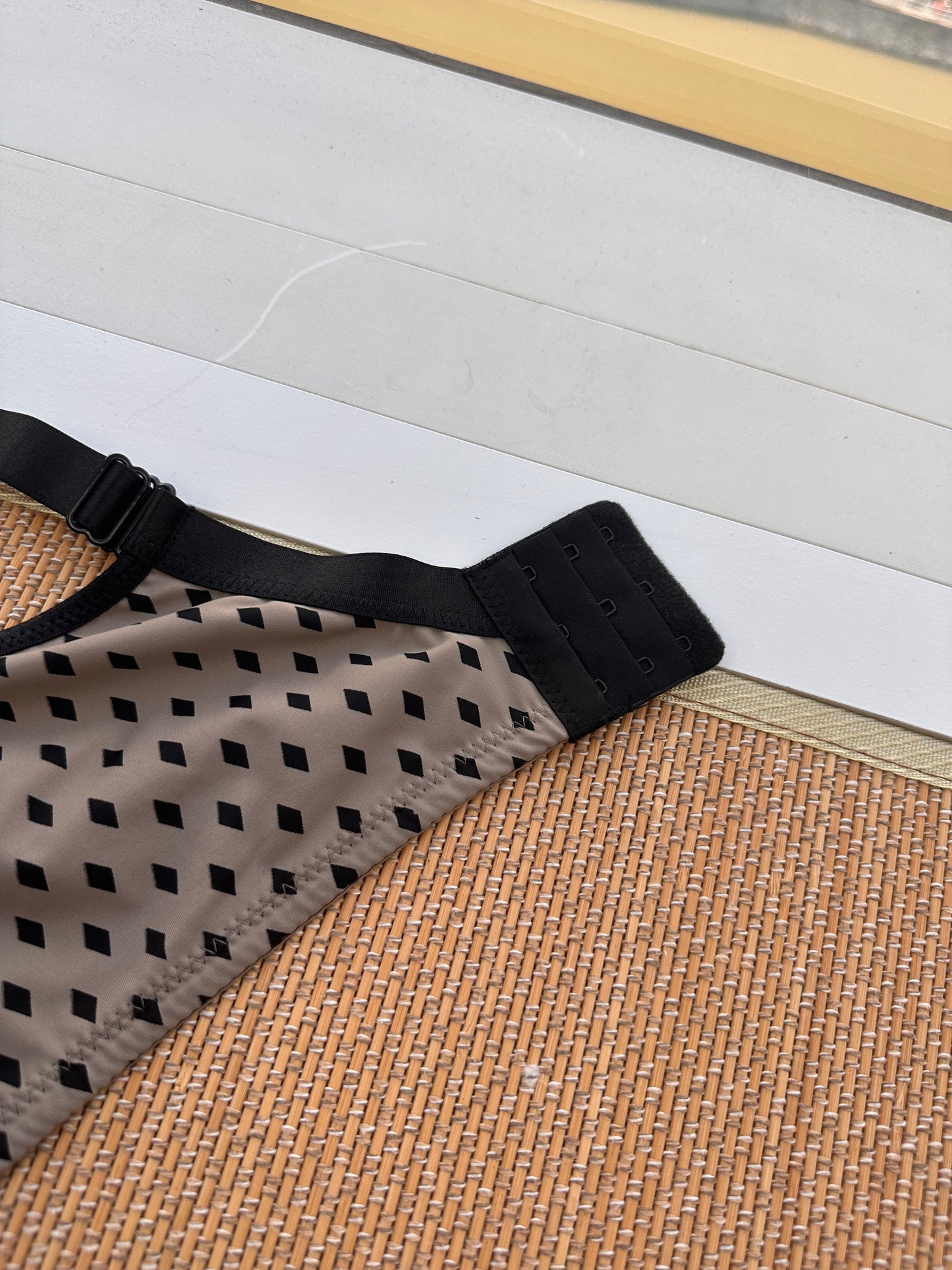 Polka Dot Soft Cup Plus Size Bra