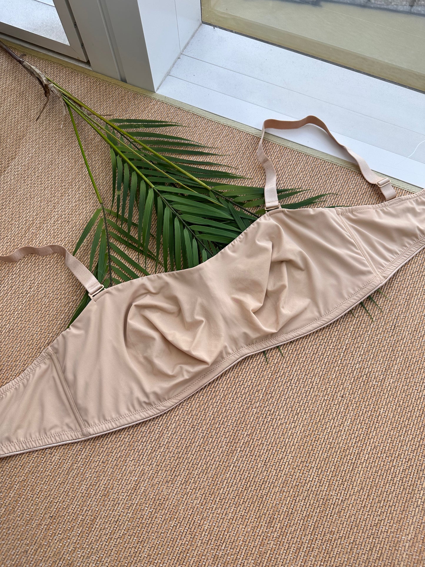 Nude Strapless Convertible Soft Cup Plus Size Bra