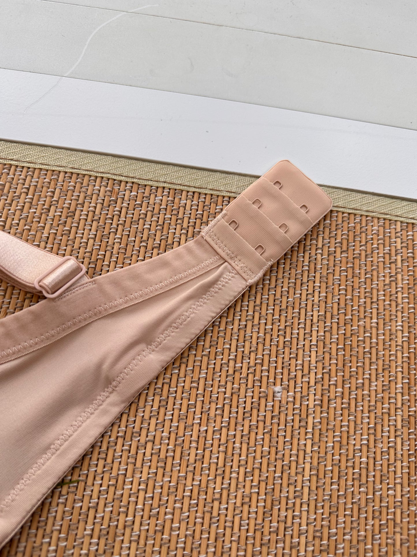 Nude Wireless Full Coverage Plus Size Bra