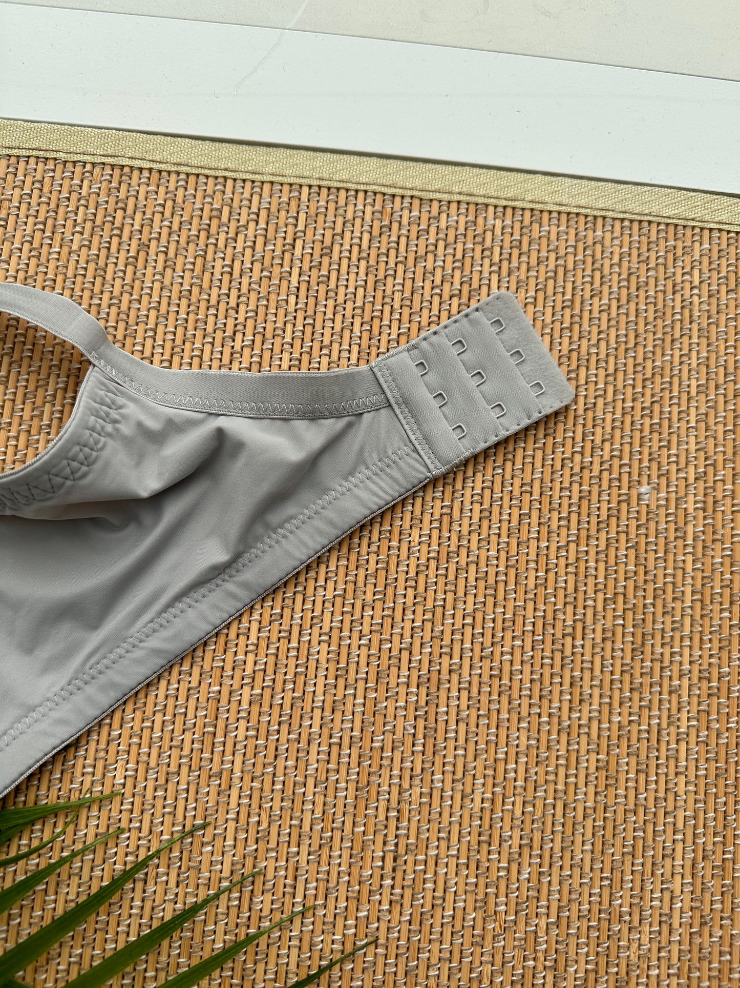 NT Light Grey Buttery Soft Tshirt Plus Size Bra