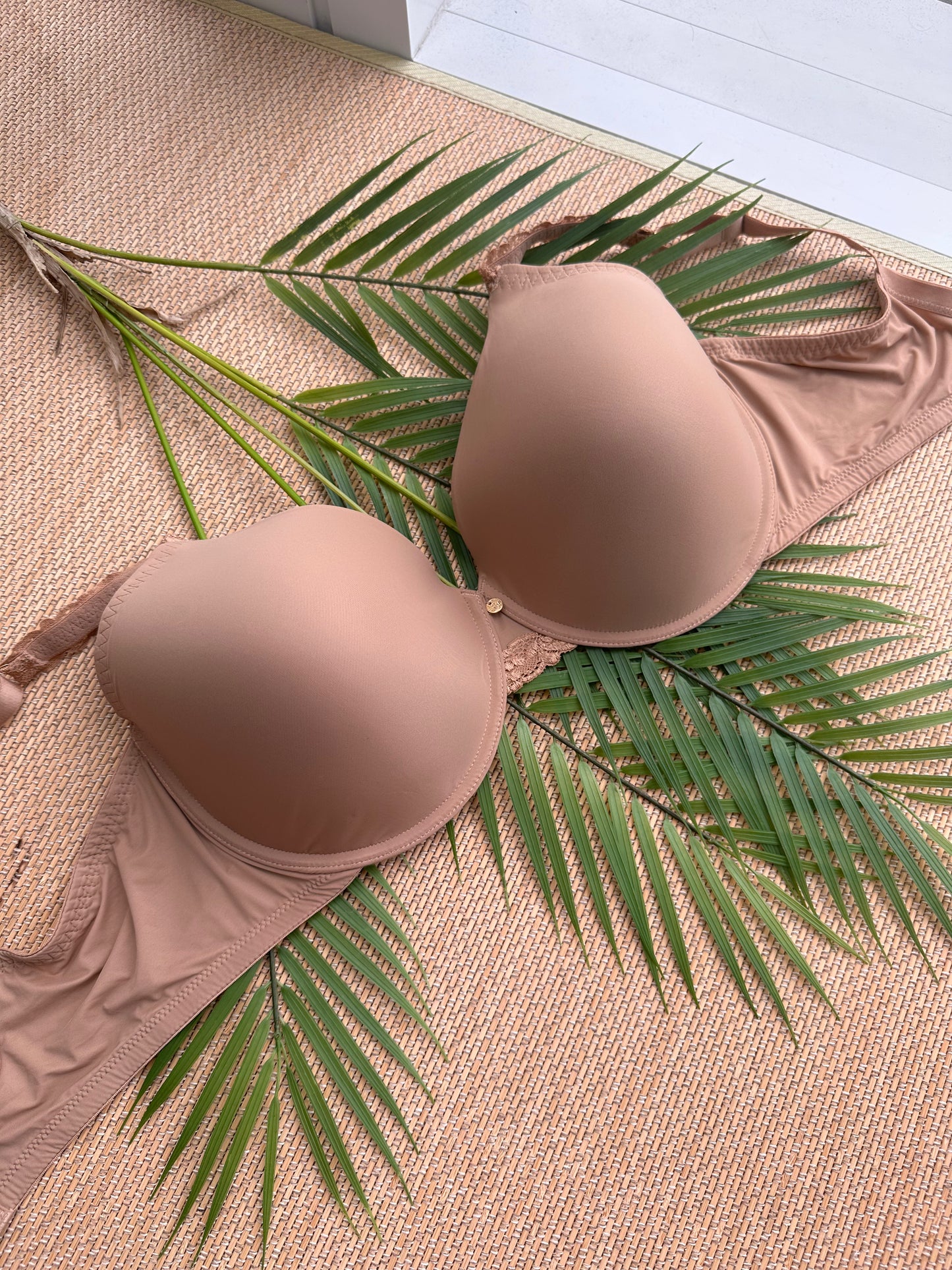 NT Tan Buttery Soft Tshirt Plus Size Bra