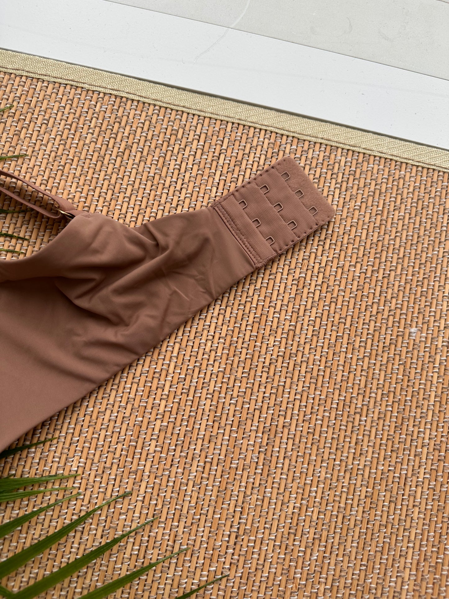 NT Brown Buttery Soft Tshirt Plus Size Bra