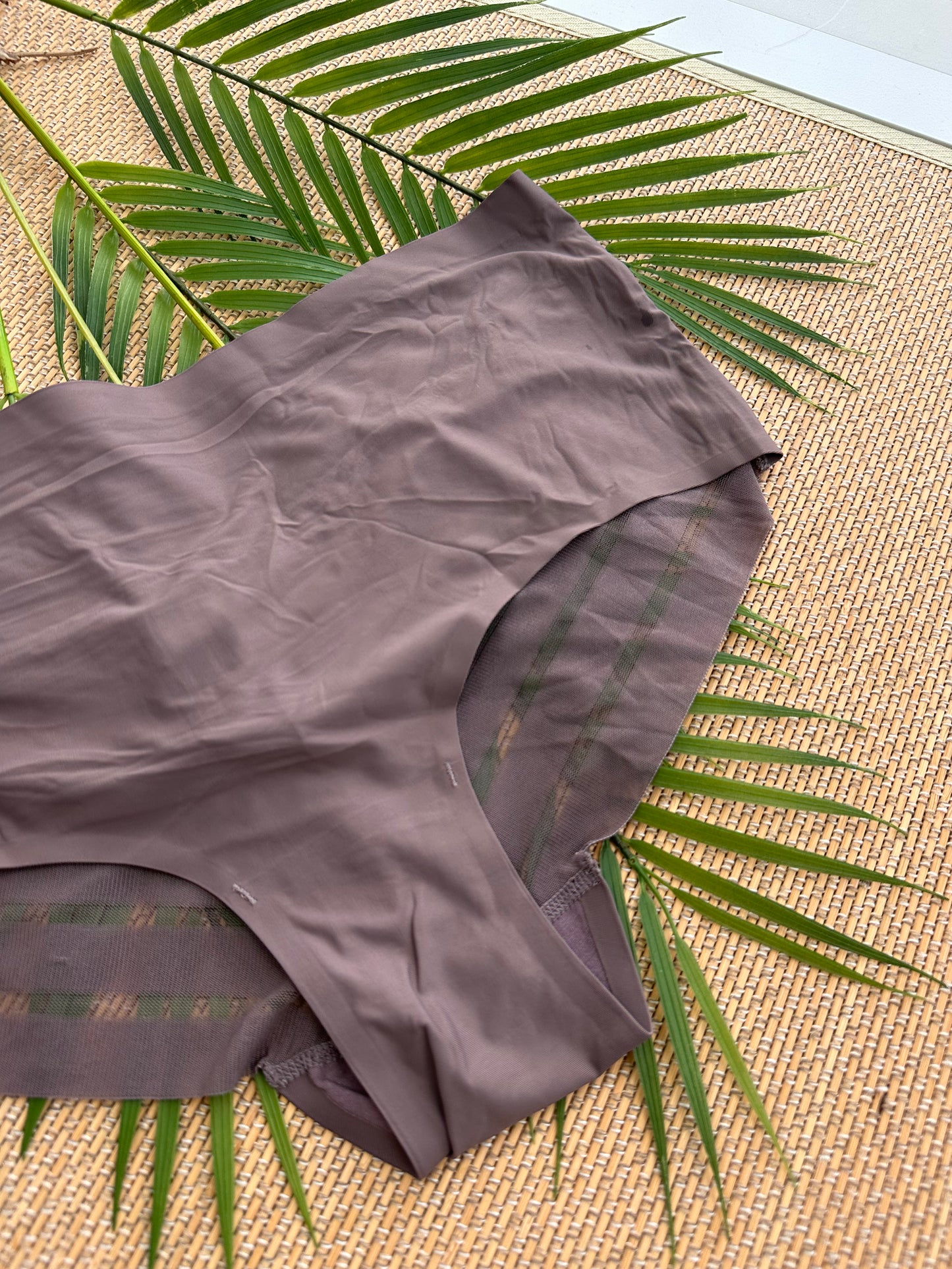 AO Taupe Seamless Smoothing Plus Size Panty