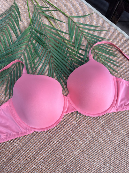 MF Coral Tshirt Plus Size Bra