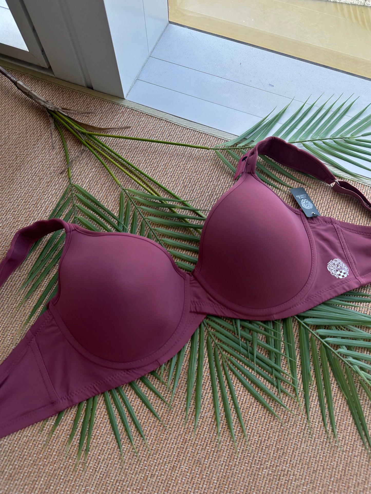 VC Maroon Tshirt Plus Size Bra