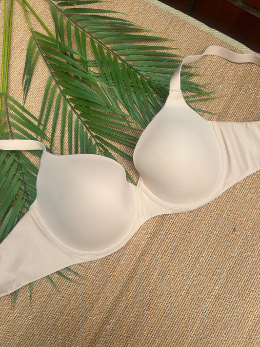 DE Nude Smooth Buttery Soft Tshirt Plus Size Bra Singapore
