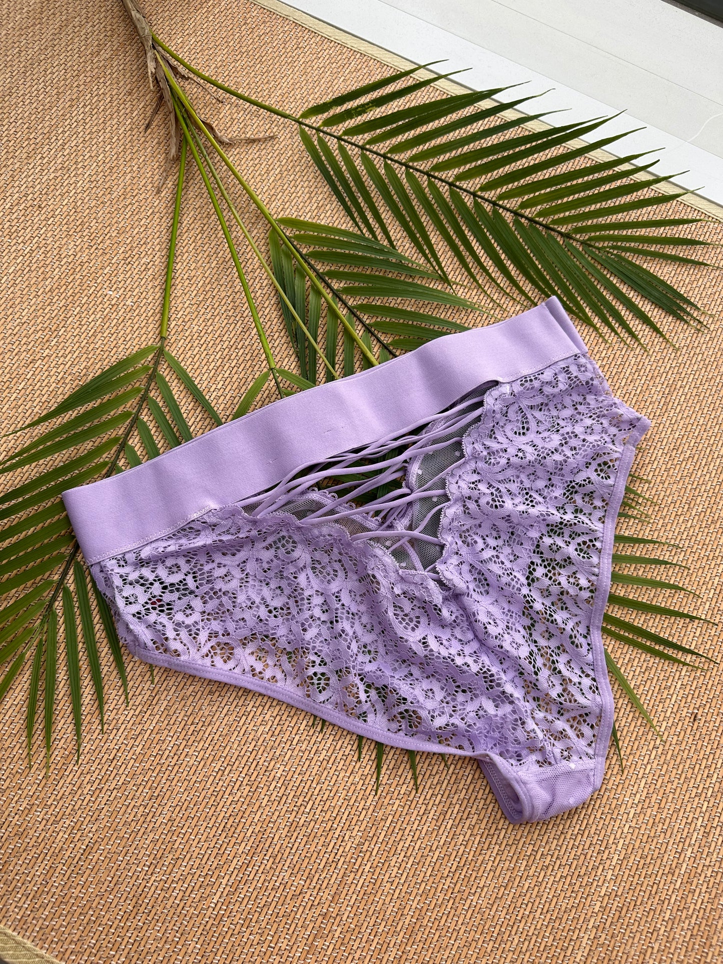 RT Lilac Lace High Waist Panty