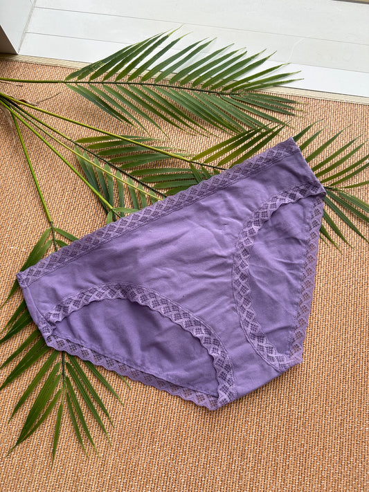 NT Purple Pima Cotton Panties